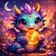 Colorful cartoon animal avatar with a friendly expression, using a variety of vibrant and diverse colors.